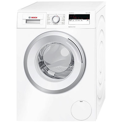 Bosch WAN28100GB Freestanding Washing Machine, 7kg Load, A+++ Energy Rating, 1400rpm Spin, White Bosch WAN28100GB Freestanding Washing Machine, 7kg Load, A+++ Energy Rating, 1400rpm Spin, White